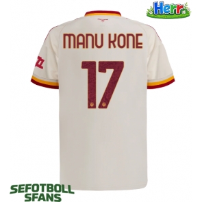 AS Roma Manu Kone #17 Bortatröja 2026-27 Kortärmad